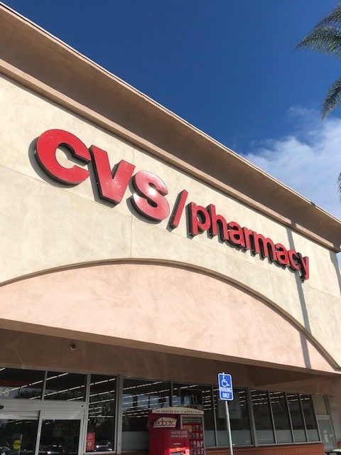 The front side of a CVS pharmacy.