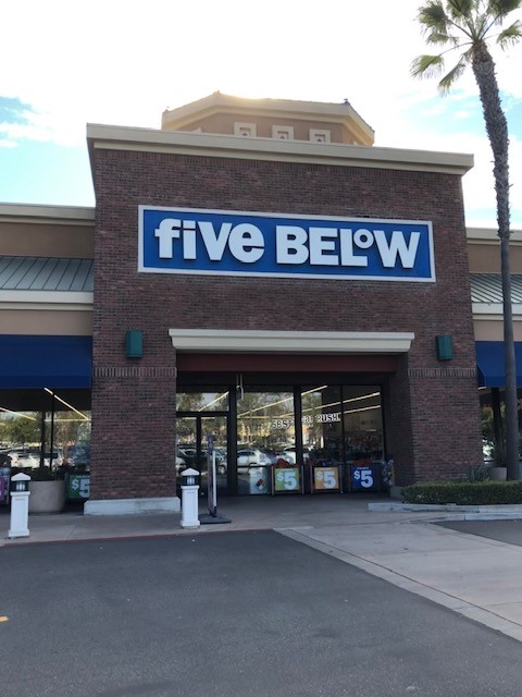 A Five Below store.