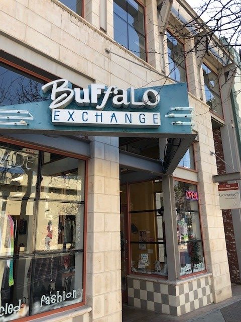The front of a Buffalo Exchange store.