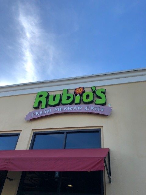 A Rubio's Fresh Mexican Grill restaurant.