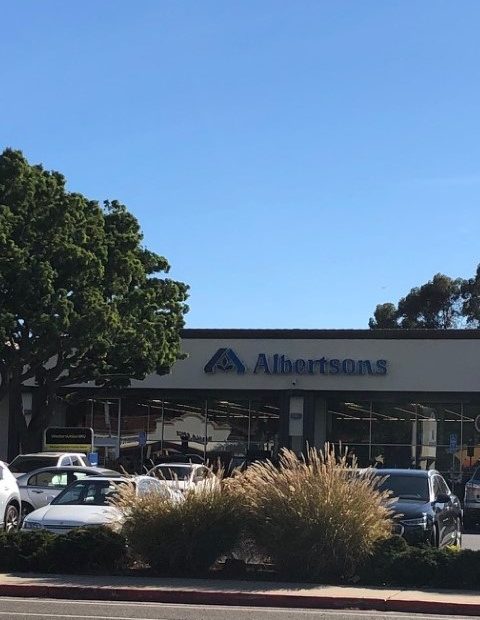 An Albertsons grocery store.