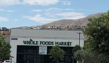 A Whole Foods Market health-food store.